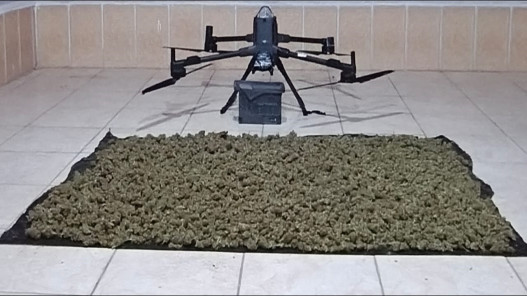 المنطقة العسكرية الجنوبية تُحبط محاولة تهريب مواد مخدرة بواسطة طائرة مسيّرة