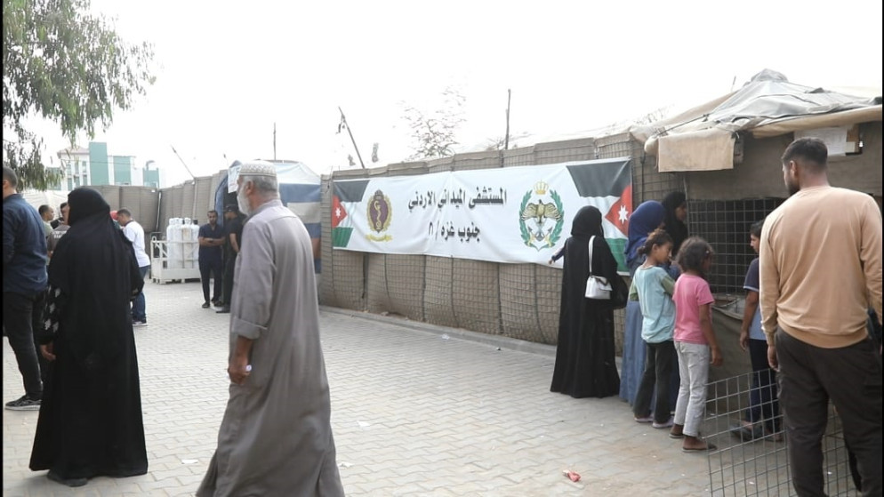 المستشفى الميداني الأردني جنوب غزة8 يستقبل 6 آلاف حالة مرضية خلال أسبوع