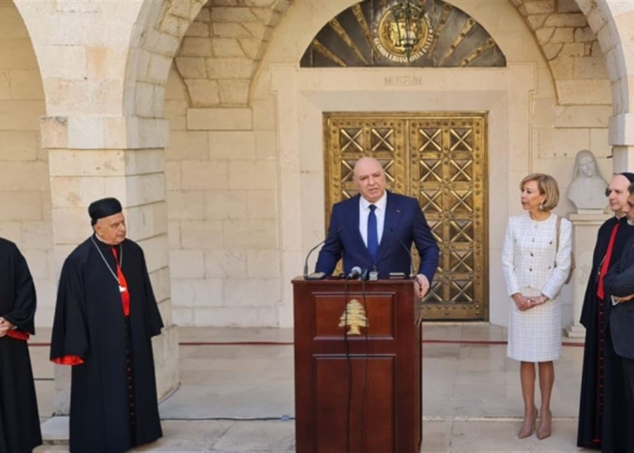 عون: الدبلوماسية أبعدت شبح الحرب وقرار حصرية السلاح مستمر