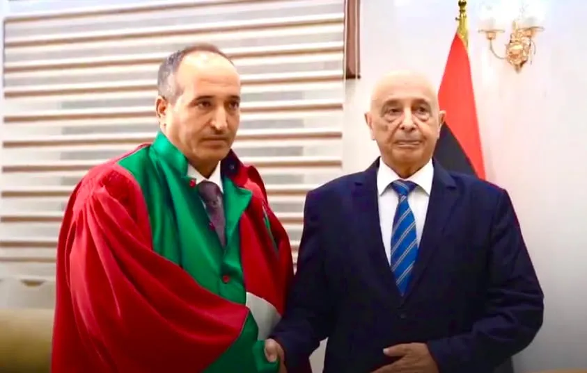 أزمة عقيلة وبورزيزة توسع شرخ القضاء الليبي