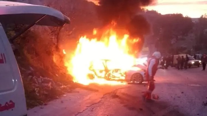 شهيدان في غارة إسرائيلية استهدفت سيارة جنوب لبنان