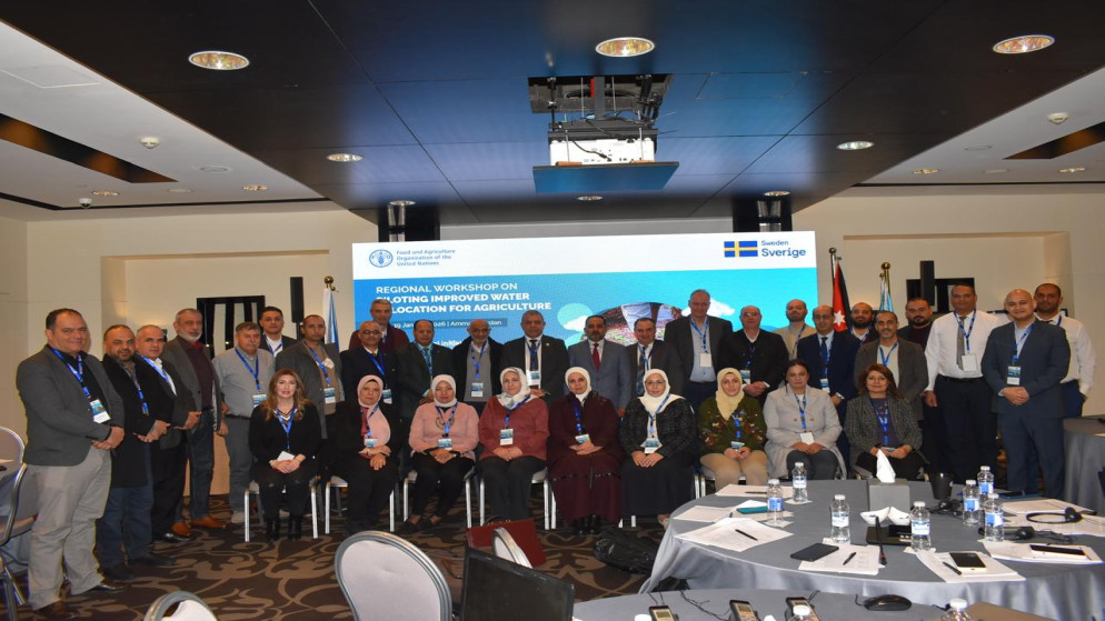 الفاو تقود جهودا إقليمية لتحسين تحصيص المياه للزراعة في الشرق الأدنى