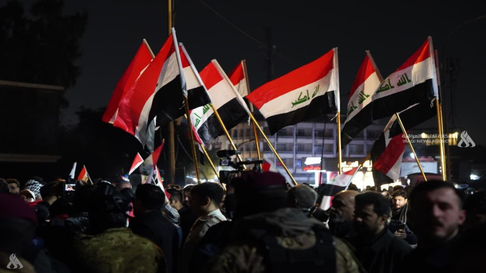 تظاهرة في بغداد ضد تدخل ترامب في تشكيل الحكومة العراقية