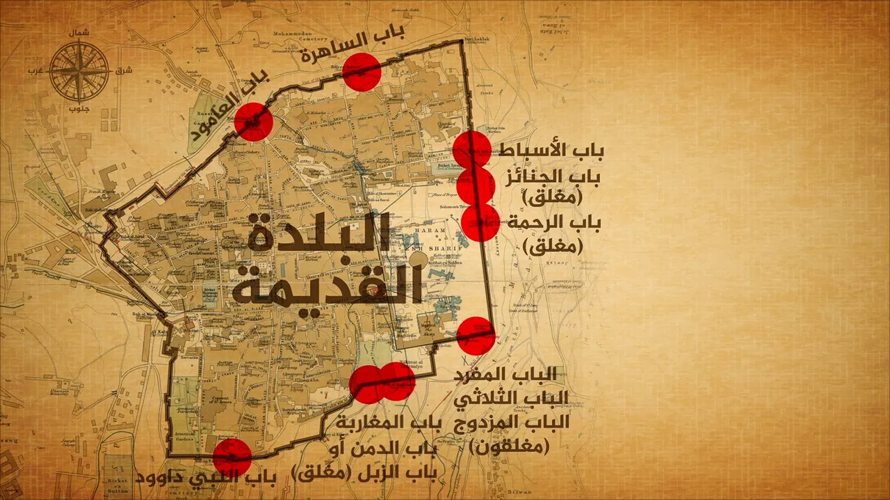 اكتشف ابواب القدس: المفتوحة والمغلقة وتاريخها