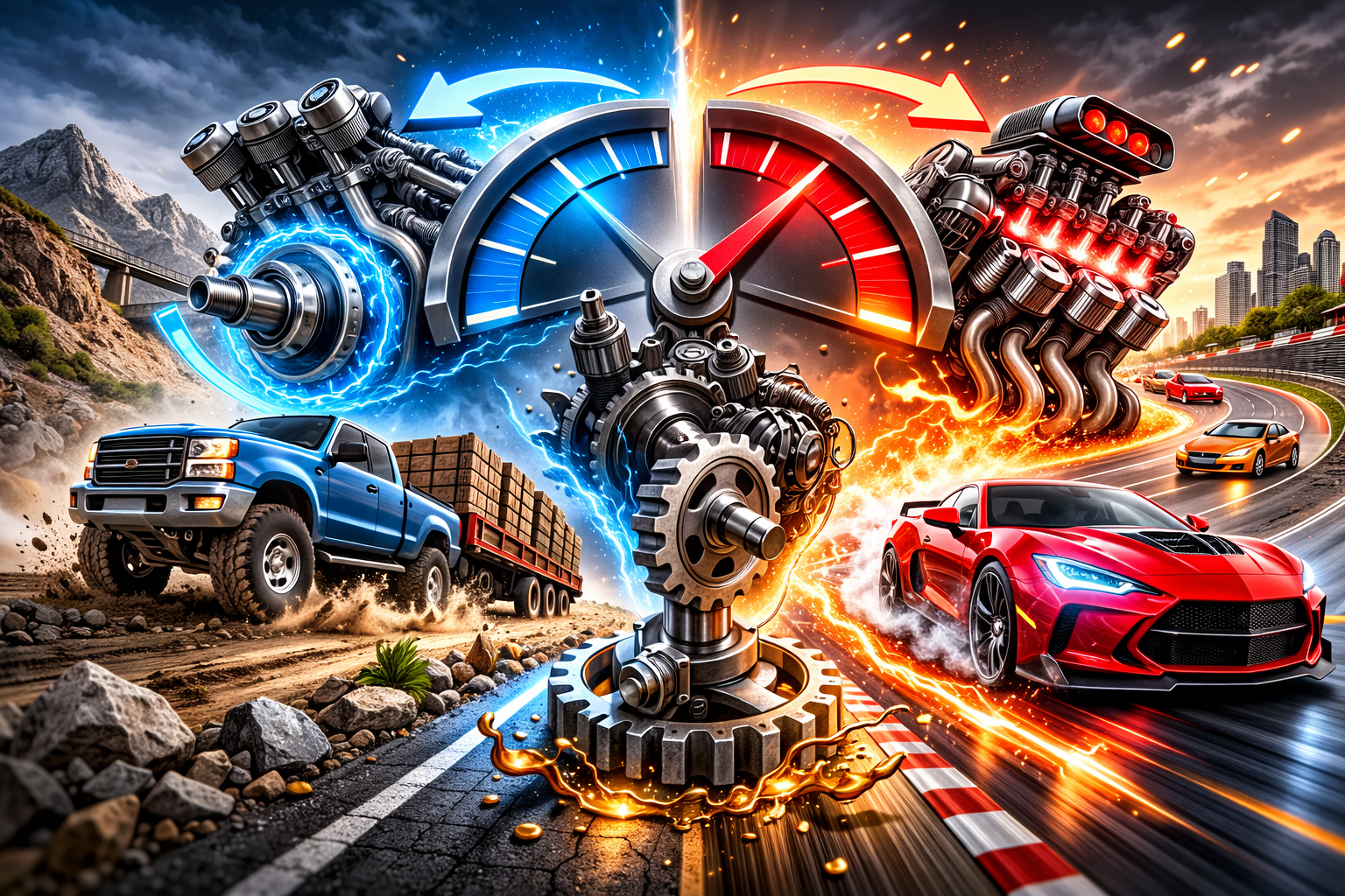 قوة محرك سيارتك: العزم والقوة الحصانية.. أيهما يهمك؟