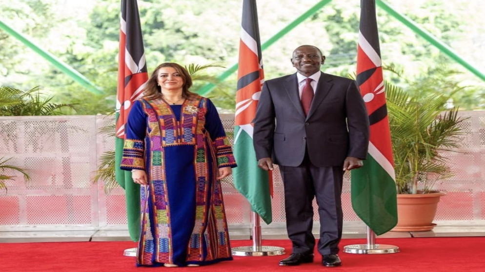 السفيرة الاردنية تباشر مهامها في كينيا بتسليم اوراق الاعتماد