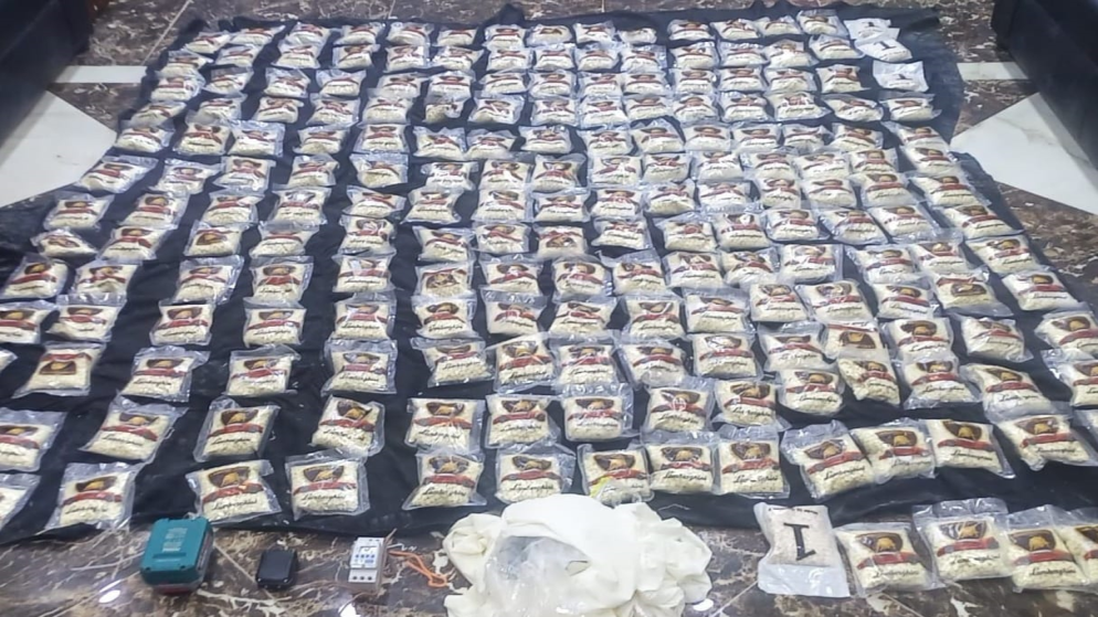 الجيش الاردني يحبط تهريب مخدرات بالبالونات في المنطقة الشرقية