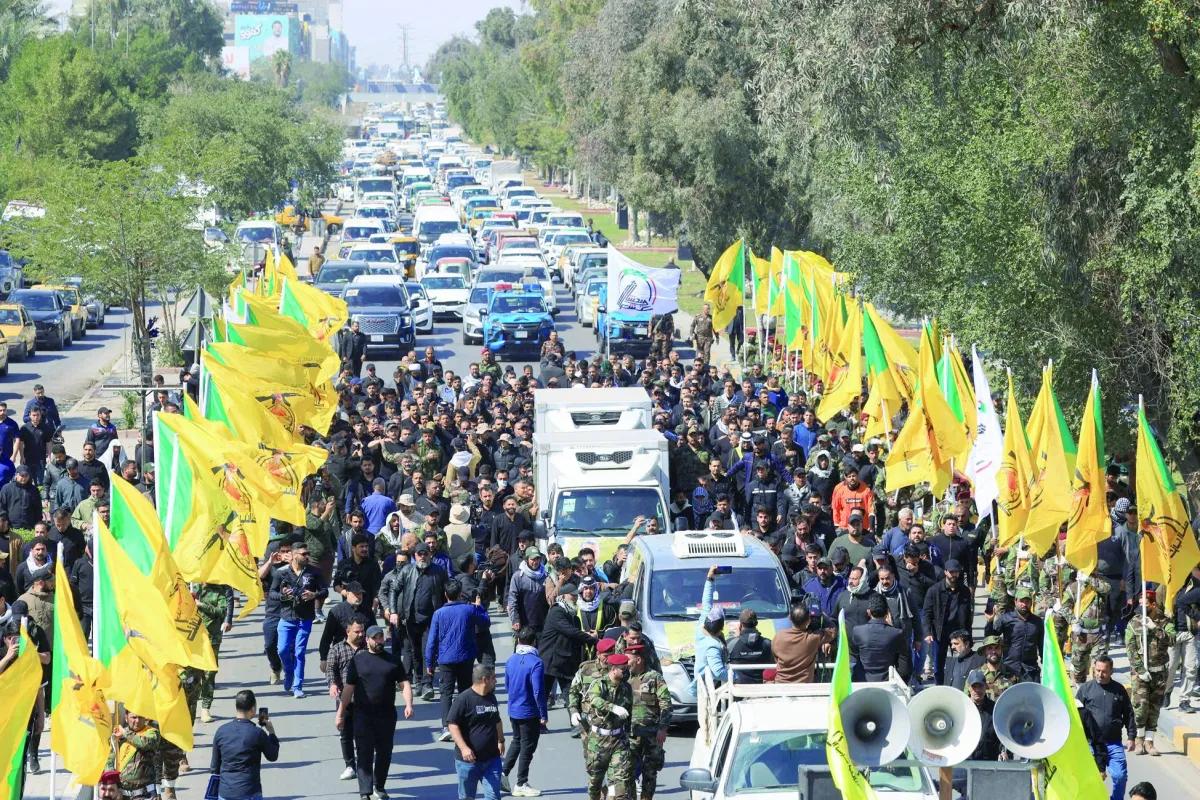 مقتل قيادي في حزب الله العراقي بغارة في الانبار وهجوم يستهدف مطار بغداد