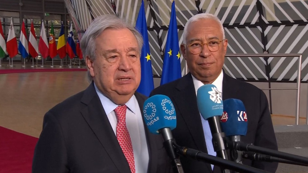 غوتيريش يدعو لوقف التصعيد في الشرق الاوسط