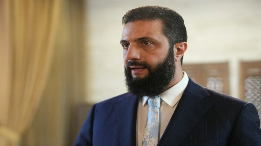 الشرع يقول إنه يعمل على إبعاد سوريا عن النزاع في الشرق الاوسط