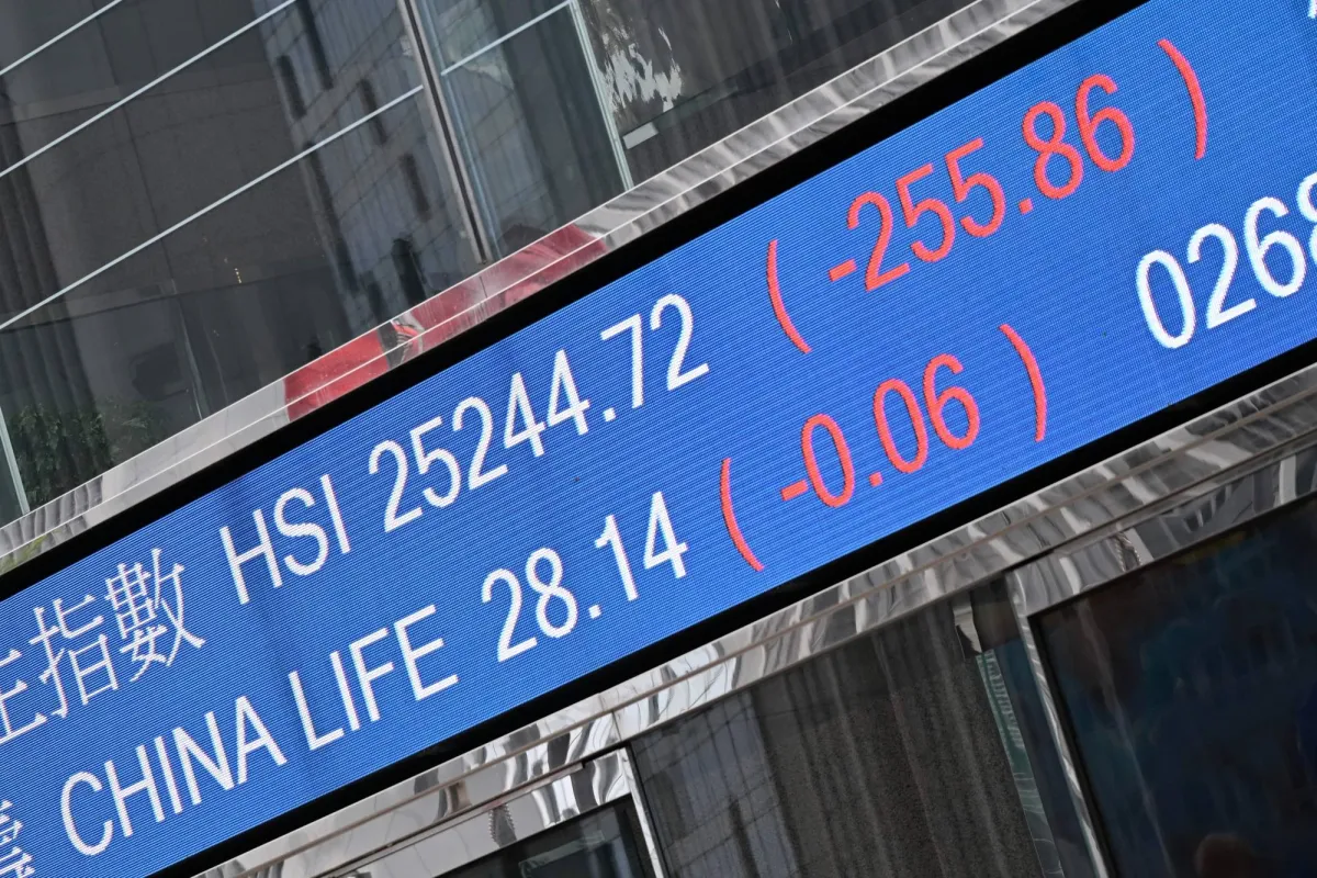 توترات الشرق الأوسط تهز بورصة الصين وتسجل أكبر خسائر أسبوعية