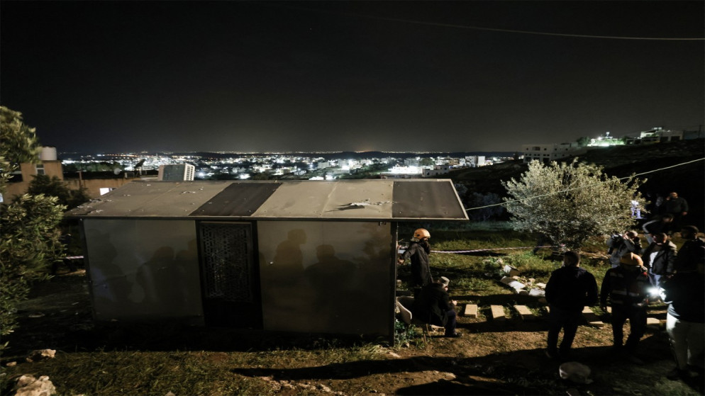 تحذيرات من مخاطر الشظايا الصاروخية في الاراضي الفلسطينية