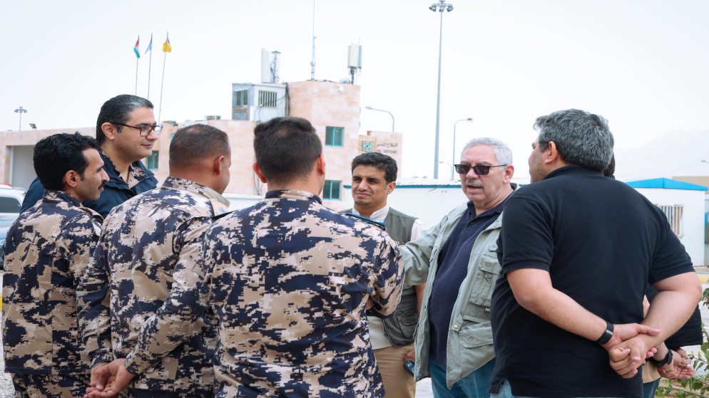 المجالي يتفقد جاهزية الساحة الجمركية ومركز وادي اليتم بالعقبة