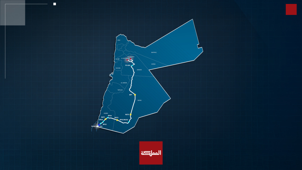 المركزي الاوروبي يوافق على تمويل ضخم لمشروع المياه الاردني