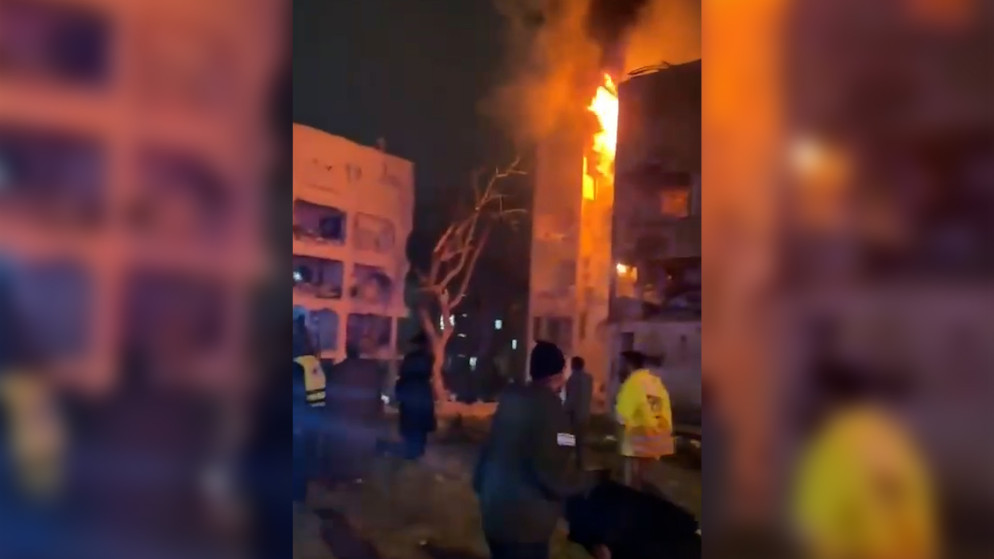 صواريخ ايران تهز عراد واصابات بالعشرات