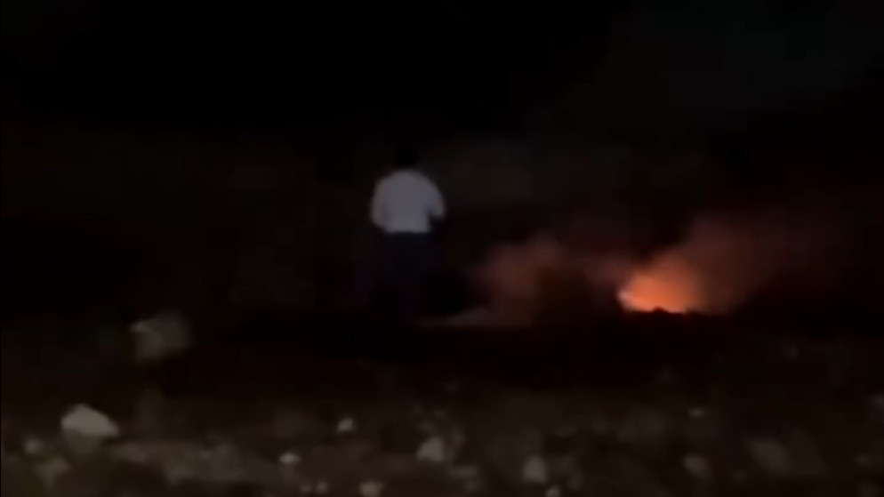 سقوط جسم غريب في مرج الحمام دون اصابات