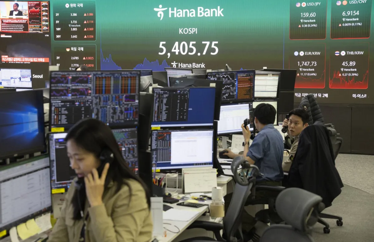 الاسهم الاسيوية تتأثر بتقلبات وول ستريت وسط مخاوف جيوسياسية