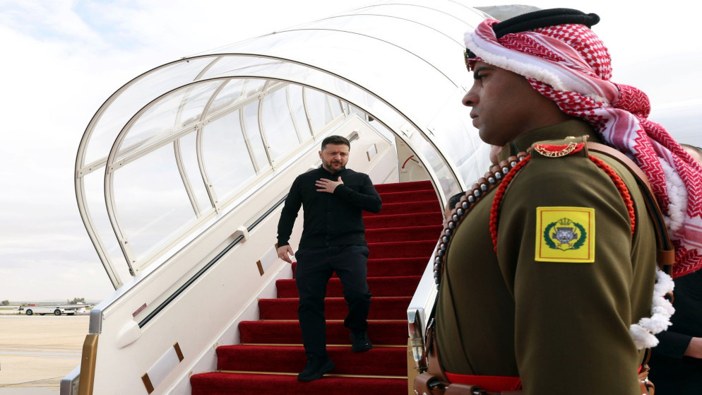 العاهل الاردني والرئيس الاوكراني يناقشان مستجدات المنطقة وتعزيز التعاون