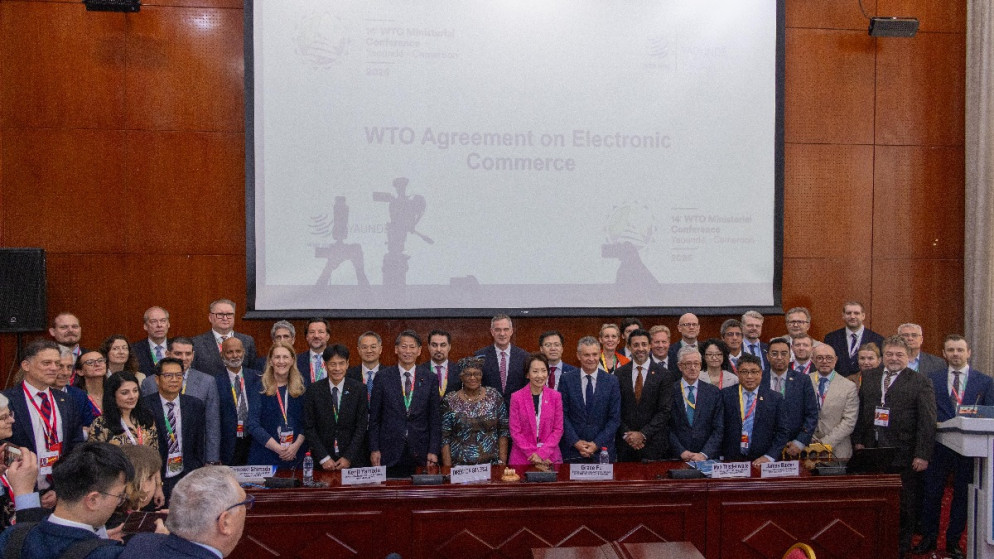 اتفاق تاريخي للتجارة الالكترونية تدعمه 66 دولة بمنظمة التجارة العالمية