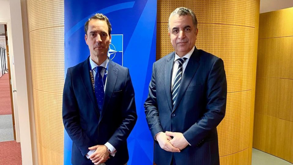 السفير الاردني يبحث مع الناتو دعم المملكة في مواجهة التحديات الاقليمية