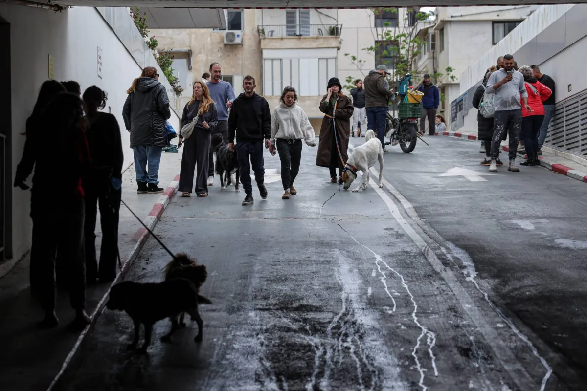 تل ابيب تحت وطاة الصواريخ واصابات تهز المنطقة