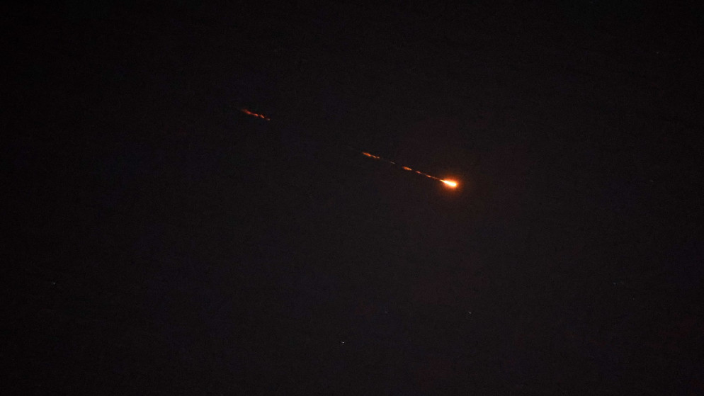 الجيش الاسرائيلي يرصد صواريخ ايرانية باتجاه اسرائيل