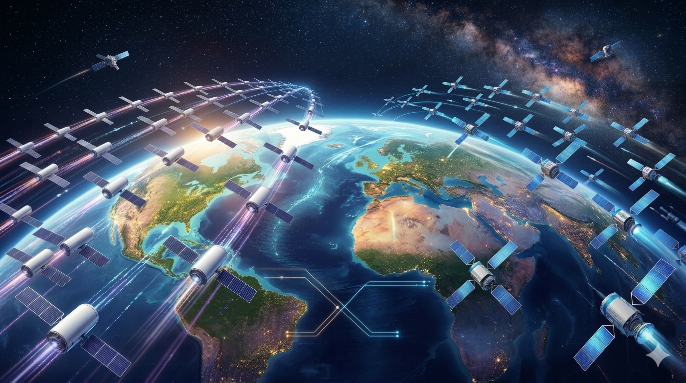 معركة الفضاء الرقمي بين بيزوس وماسك تتصاعد