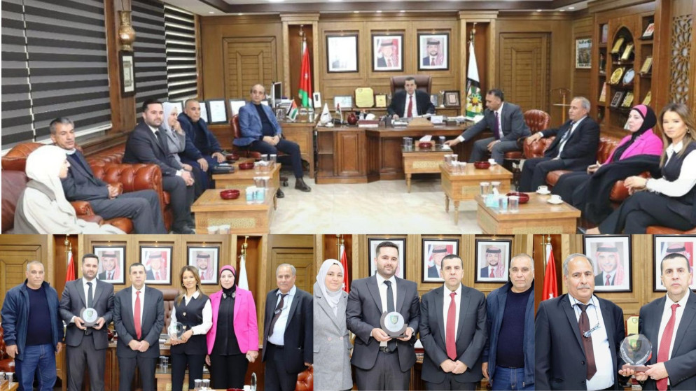 جامعة البلقاء التطبيقية تحتفي بطلبة الدراسات العليا الفائزين بجوائز الابداع