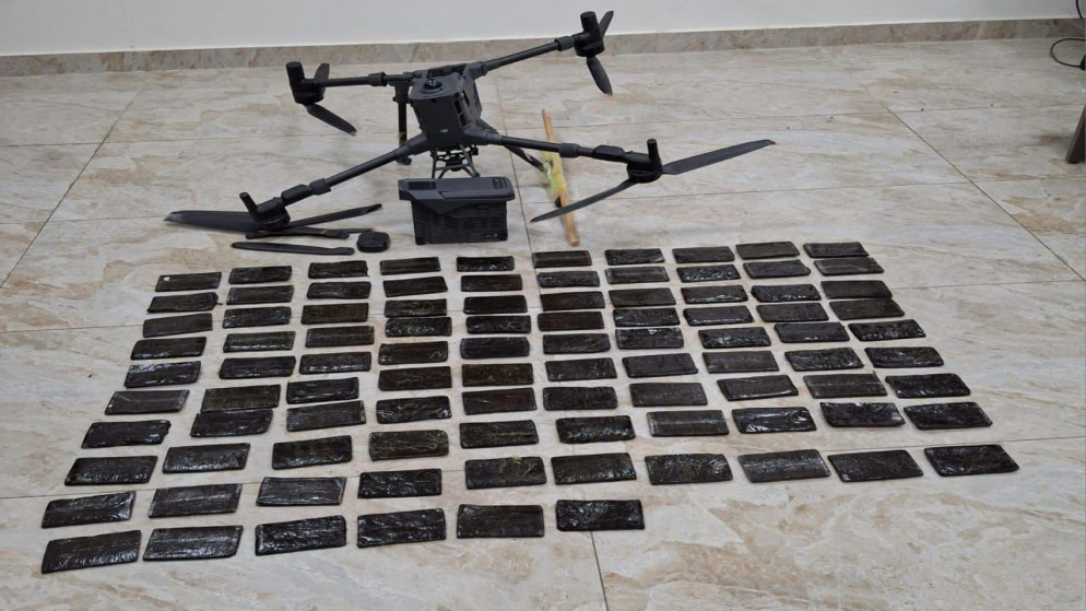 الجيش يحبط تهريب مخدرات بطائرات مسيرة جنوب المملكة