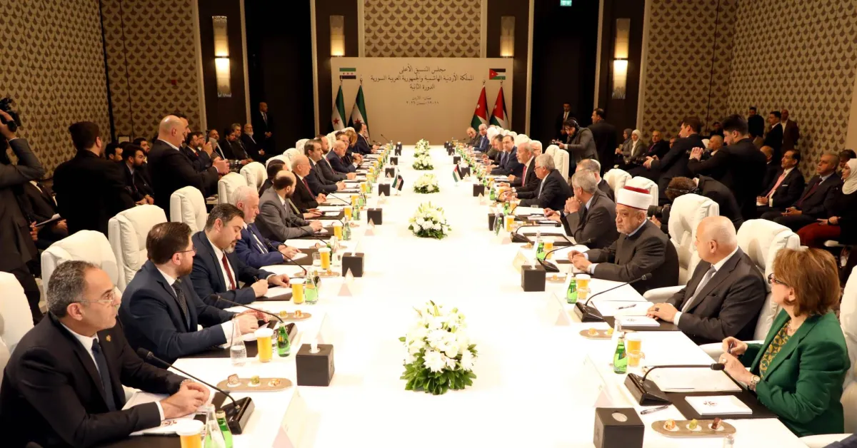 سوريا والاردن يعززان التعاون بتوقيع اتفاقيات ومذكرات تفاهم