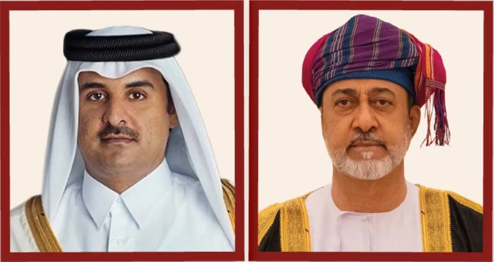 هيثم بن طارق وتميم بن حمد يتفقان على حماية الملاحة البحرية وتعزيز الدبلوماسية