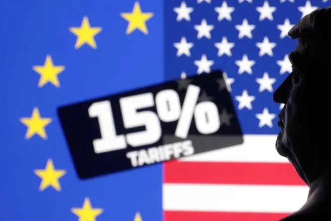 تراجع حاد في الفائض التجاري للاتحاد الاوروبي بسبب الرسوم الامريكية