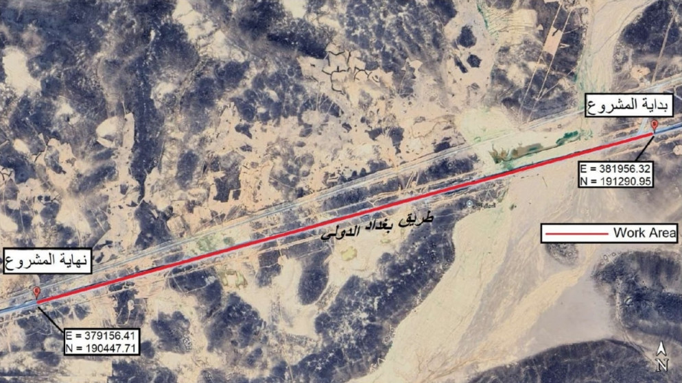 الاشغال العامة تطلق مشروع صيانة طريق بغداد الدولي لتعزيز السلامة المرورية