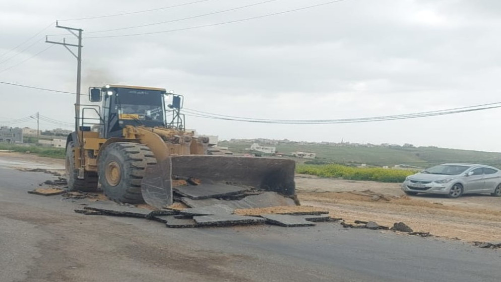 إربد تعالج الاختناقات المرورية بتقاطع حيوي