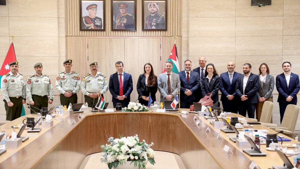 تعاون استراتيجي بين القوات المسلحة الأردنية والاتحاد الأوروبي