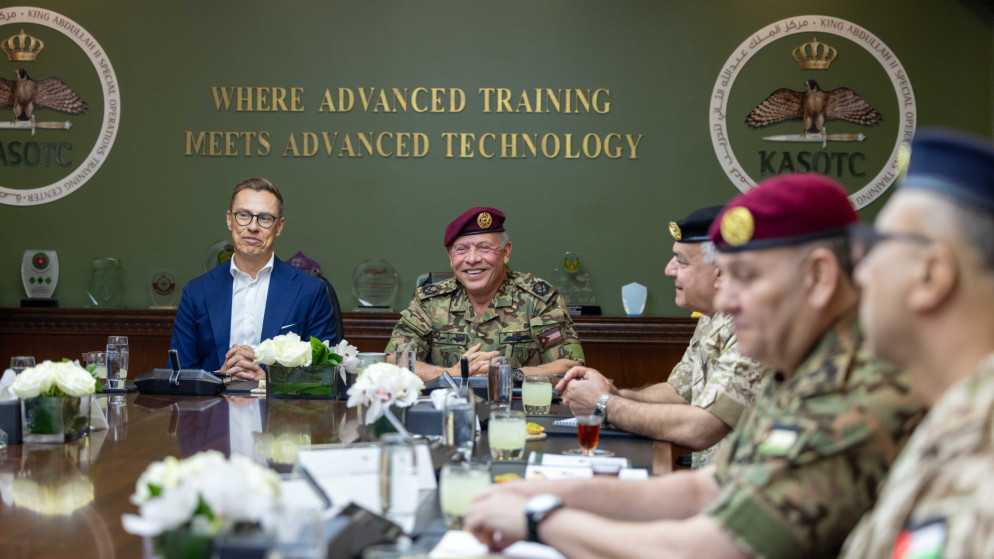 تدريبات عسكرية مشتركة تعزز التعاون الدفاعي بين الأردن وفنلندا