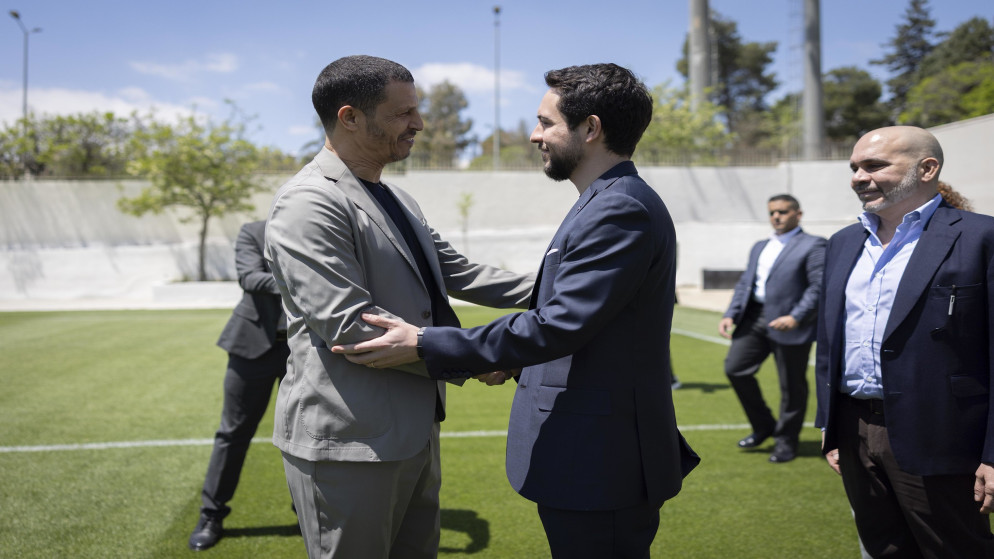 رسالة دعم من ولي العهد للنشامى في رحلتهم نحو المونديال