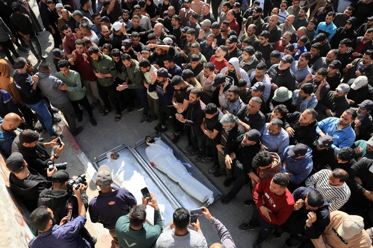 استشهاد مسعف فلسطيني خلال قصف إسرائيلي على شمال غزة