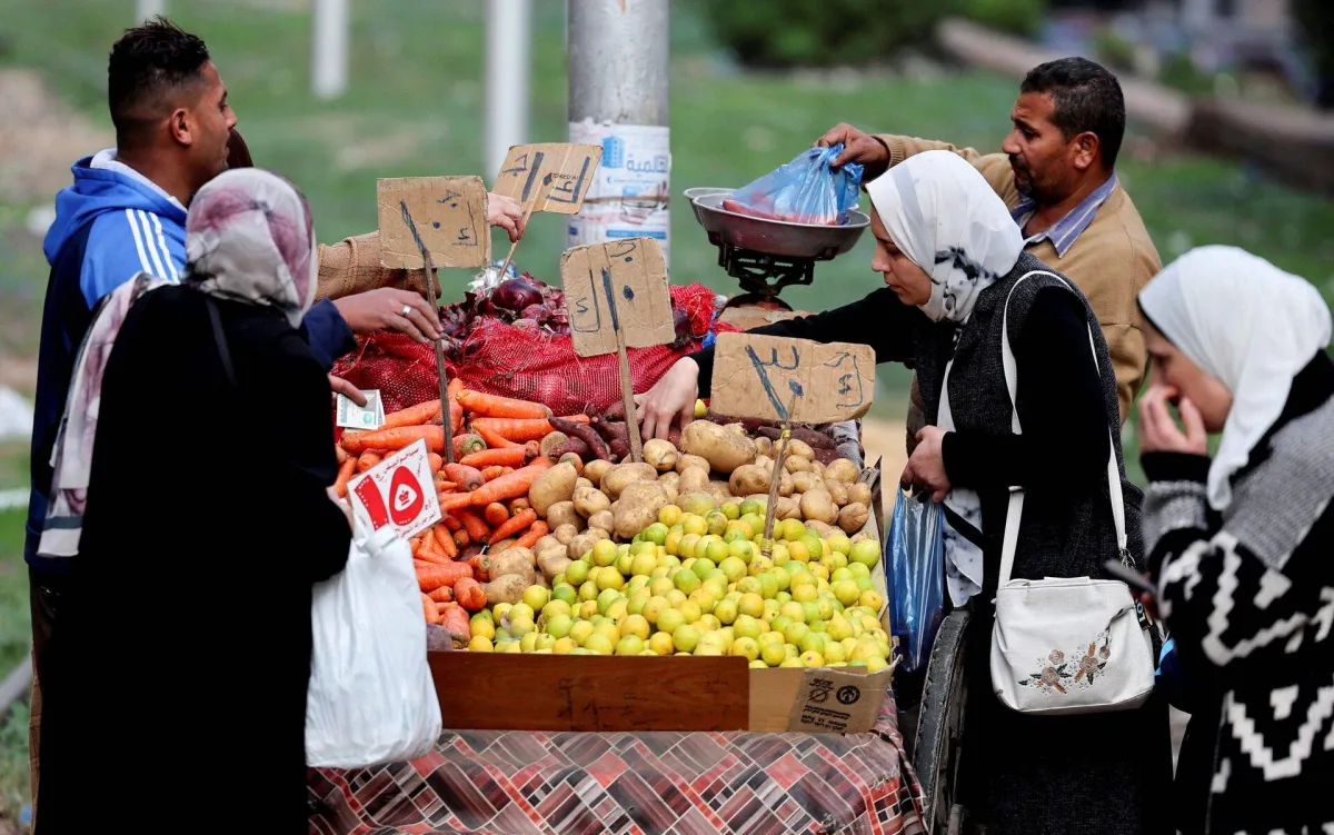تباطؤ التضخم في مصر يسجل 14.9 خلال ابريل