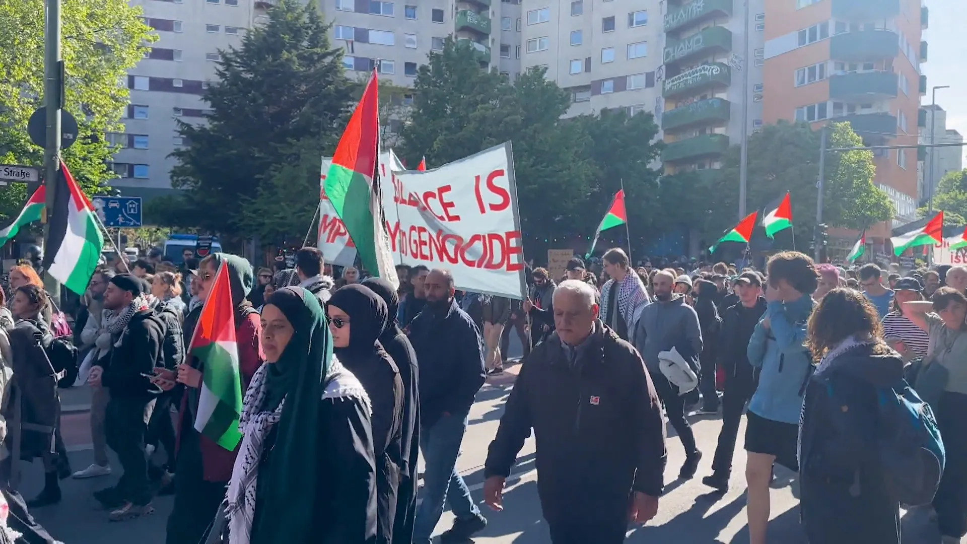 مدن المانية تشهد مظاهرات حاشدة لاحياء ذكرى النكبة ودعم فلسطين