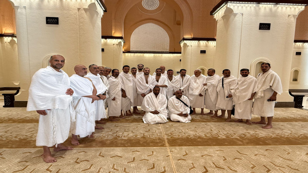 انطلاق البعثة الاعلامية الاردنية لتغطية مناسك الحج في مكة المكرمة