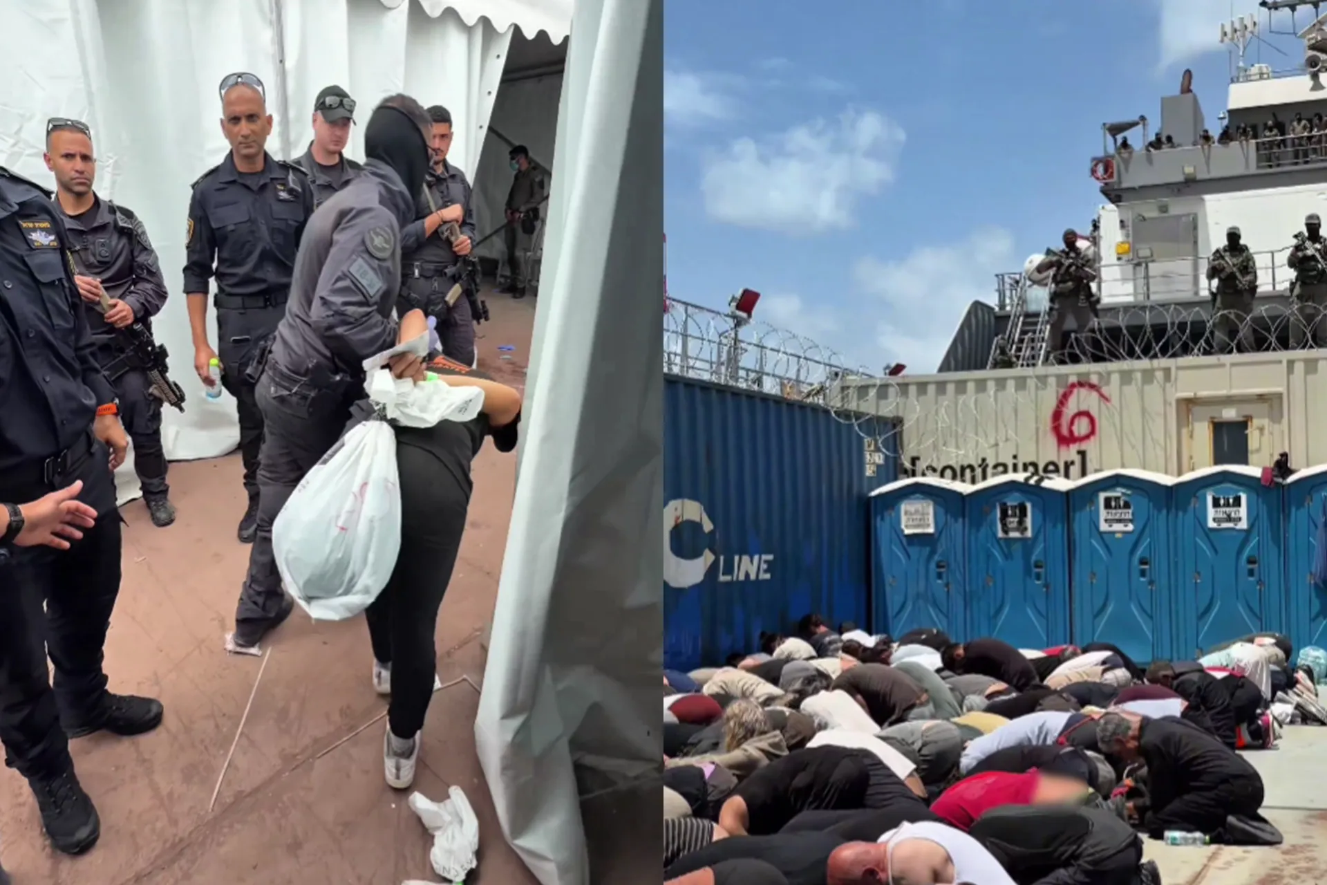 إيطاليا وفرنسا تستنكران معاملة إسرائيل لناشطي أسطول الصمود وتطالبان بتوضيحات