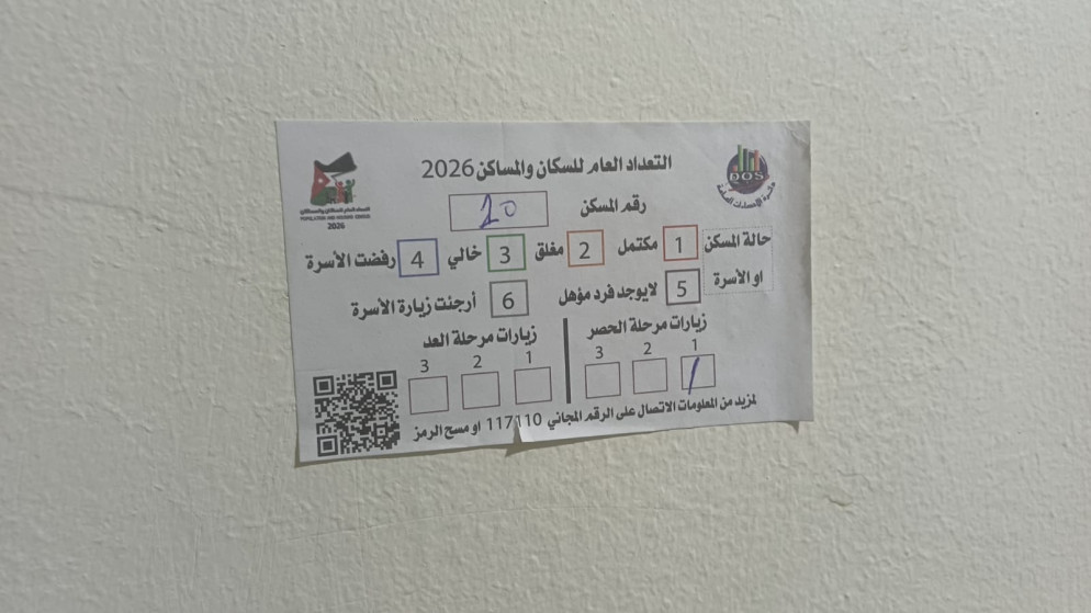 الاحصاءات العامة تكشف: 60 إنجاز في التعداد السكاني وموعد الانتهاء المتوقع