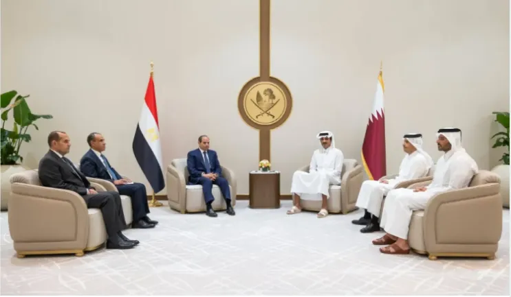 مصر وقطر تتفقان على التفاوض لحل الخلاف الامريكي الايراني