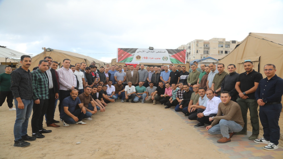 المستشفى الميداني بغزة يستقبل وفودا احتفالا بعيد الاضحى