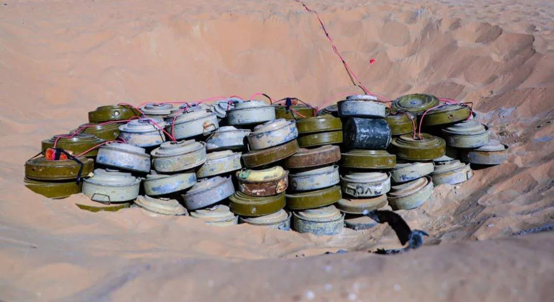 مسام يفكك الاف الالغام والمتفجرات في اليمن