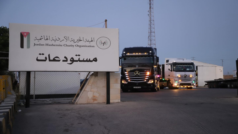قافلة مساعدات جديدة من الاردن تعزز الدعم الانساني للبنان