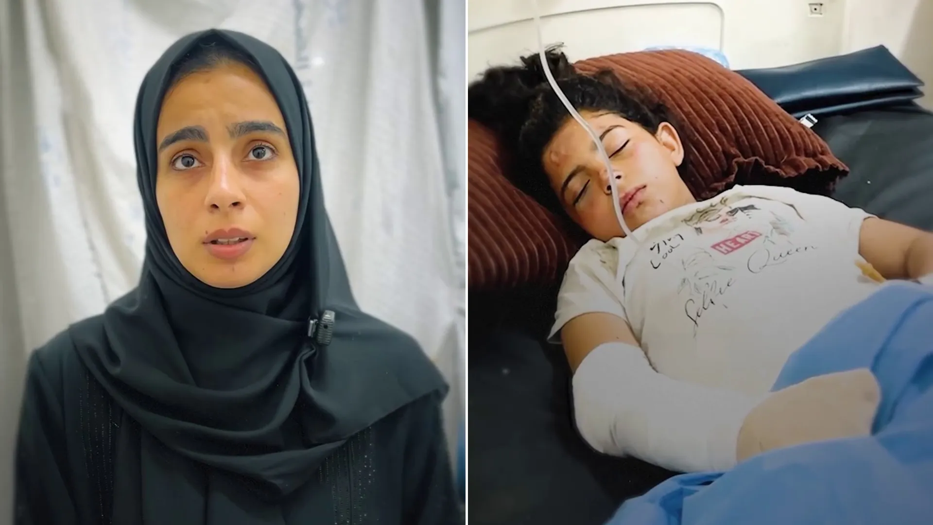 حلا.. الطفلة الناجية من مجزرة غزة التي فقدت عائلتها بالكامل