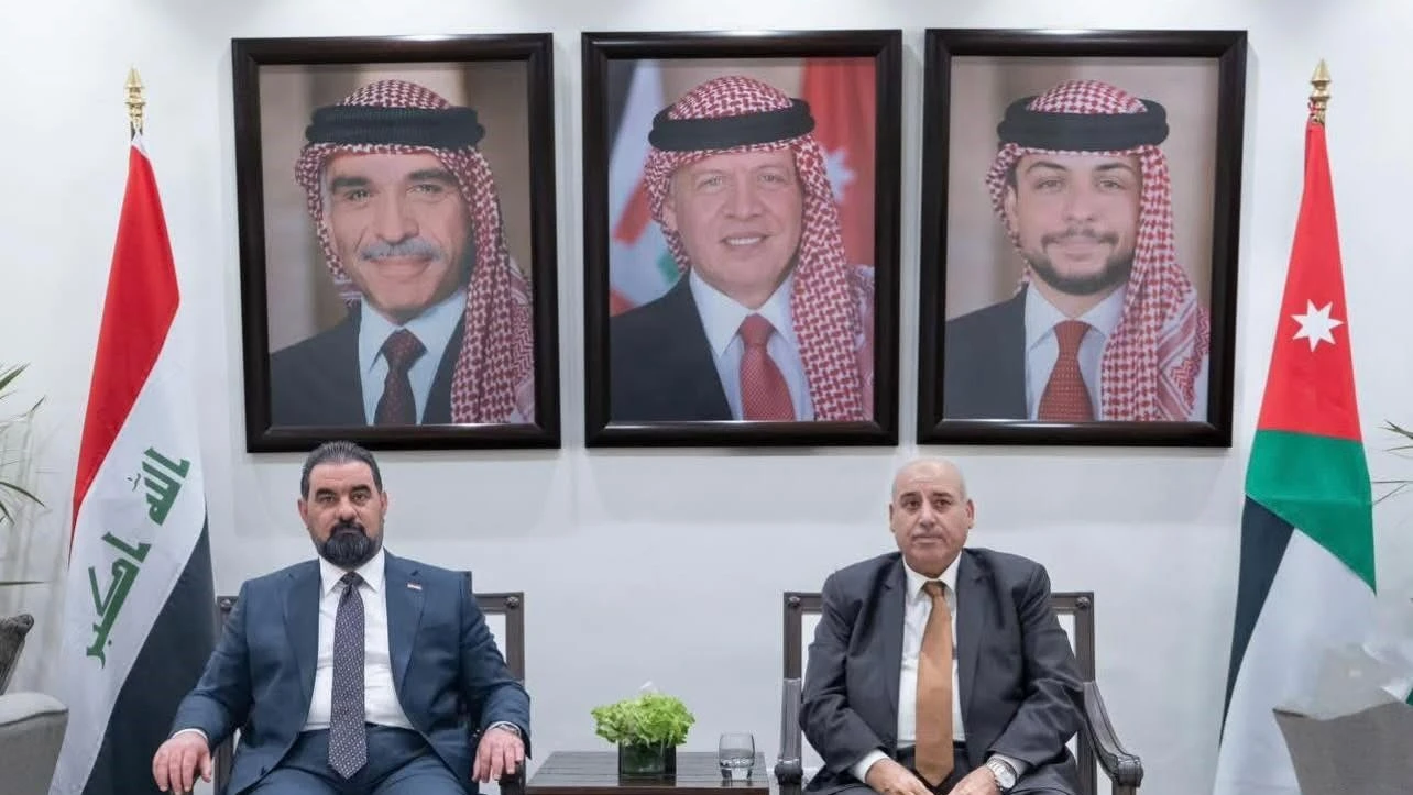 وداع مميز لرئيس مجلس النواب العراقي في الأردن