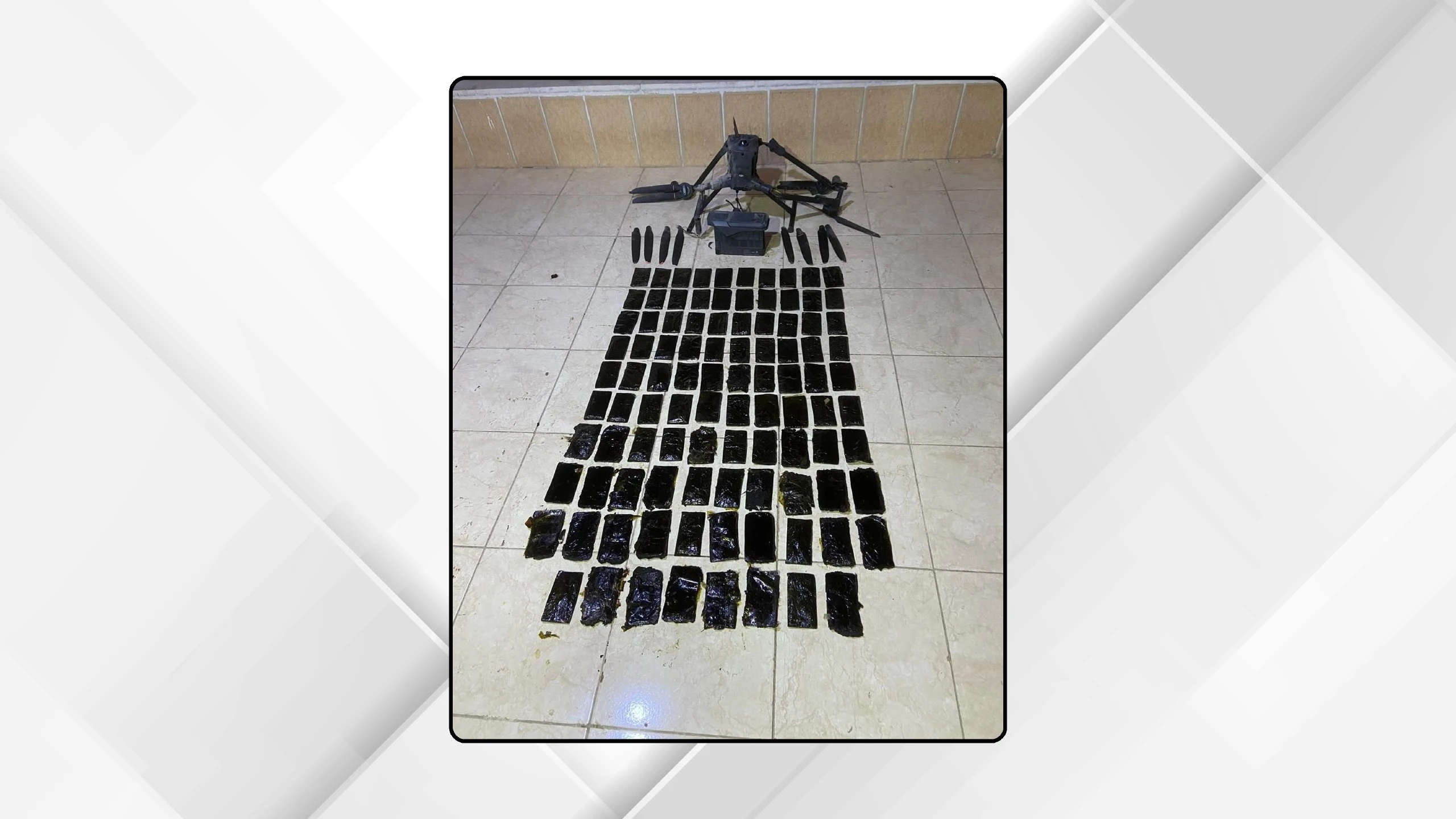 نجاح المنطقة العسكرية الجنوبية في إحباط تهريب المخدرات عبر طائرة مسيرة